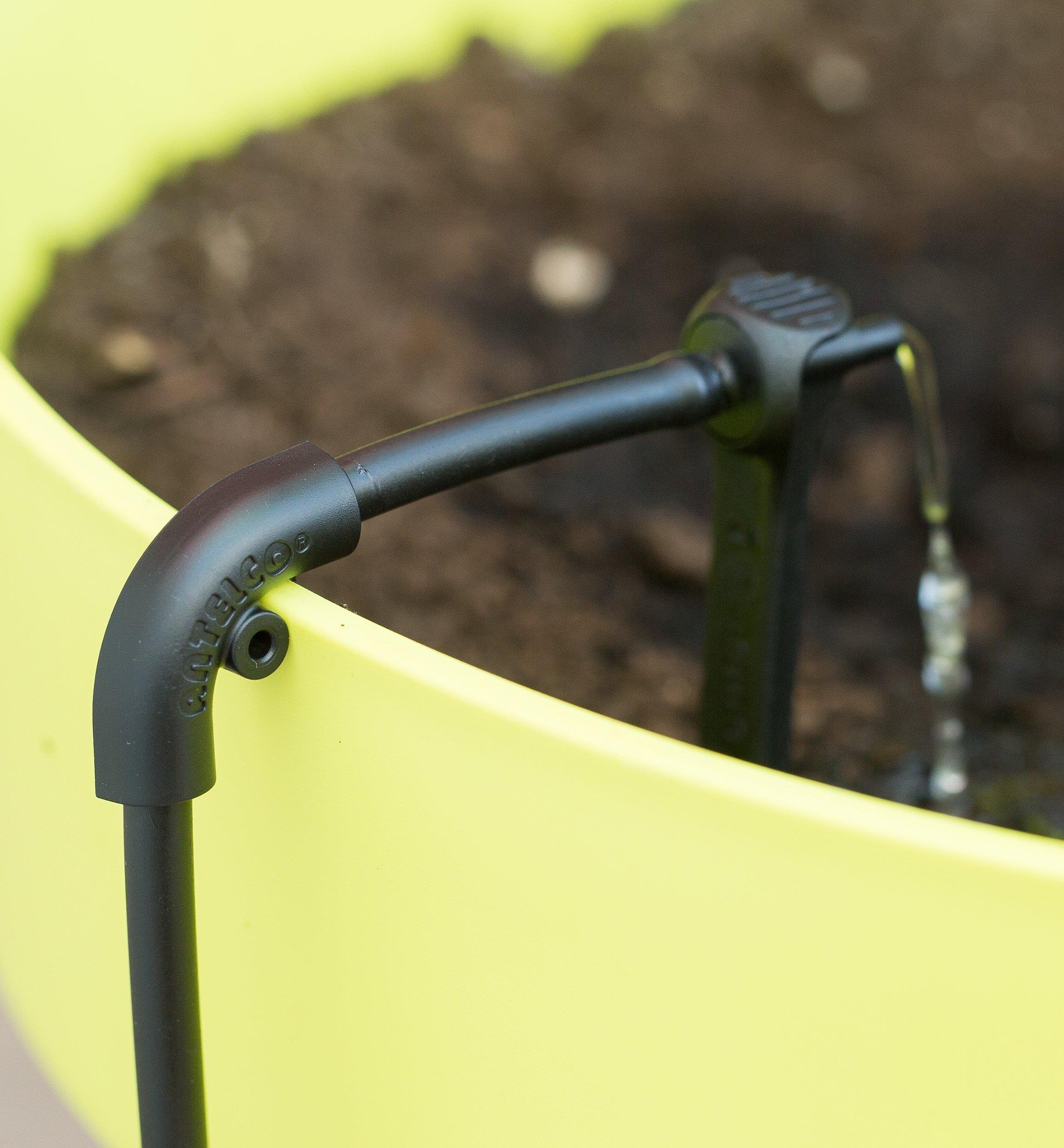 Attaches coudées pour système d’irrigation goutte à goutte