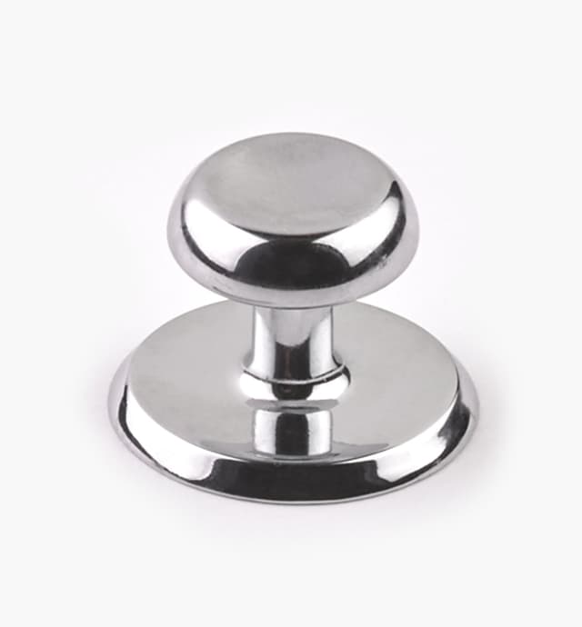 image of Contemporary Chrome-Plate En Route Knob