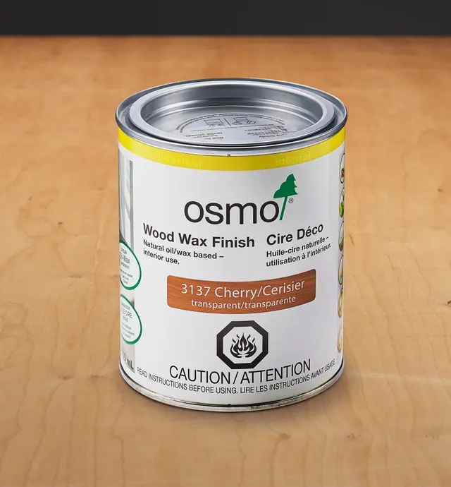 image of Osmo Cherry Wood Wax Finish