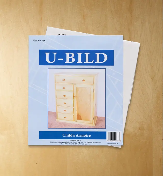 image of Child’s Armoire Plan