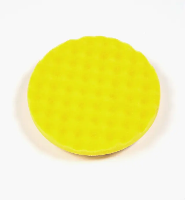 image of Mirka 6" Yellow Waffle Foam Pad