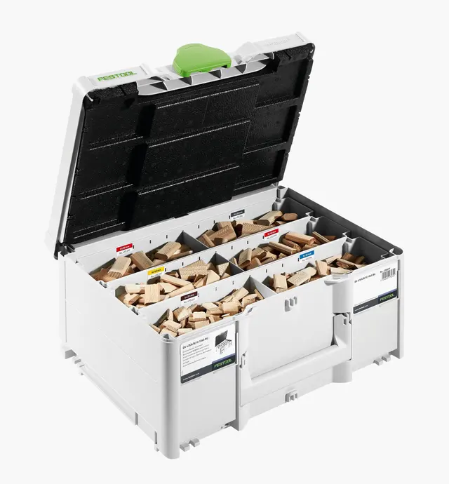 image of Festool Domino Beech Tenon Assortment SYS DS 4/5/6/8/10