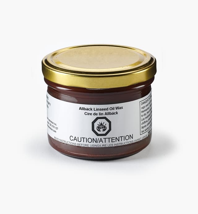 image of AllbÀck Mahogany Linseed Oil Wax
