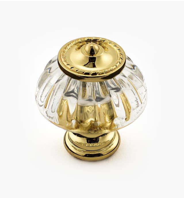 image of Glass Insert Knob