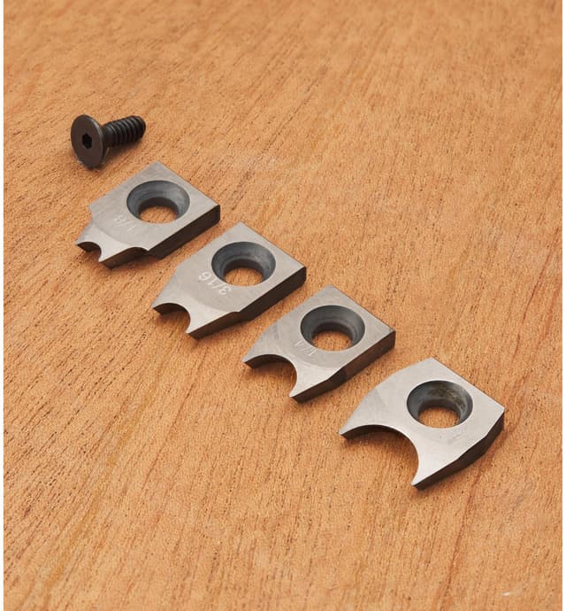 image of Negative-Rake Beading Cutters for Easy Wood Tools