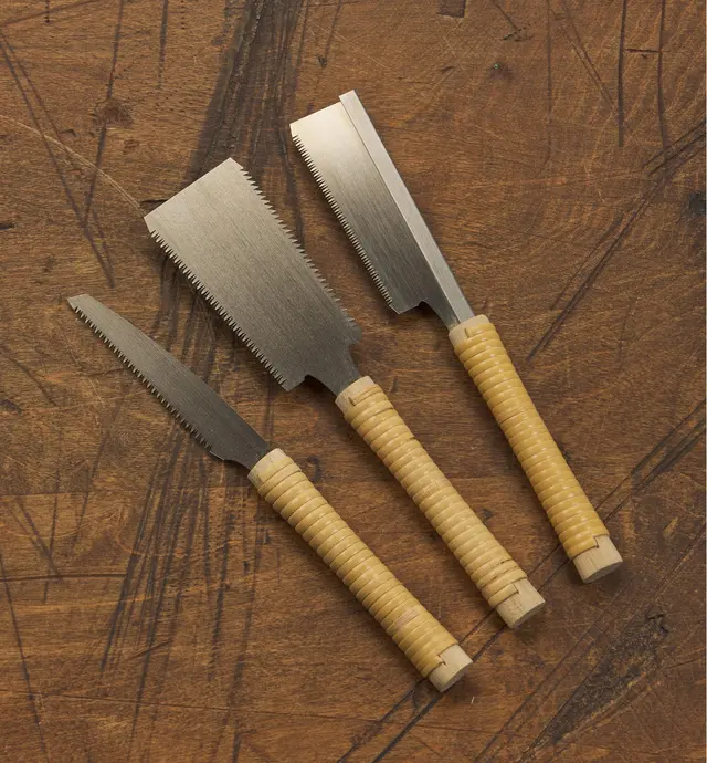 image of Set of 3 Mini Japanese Saws