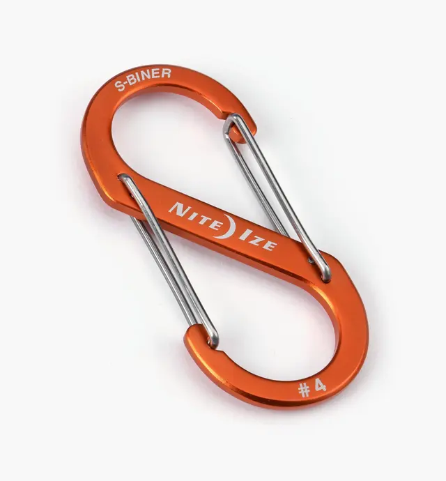 image of Mousqueton S-Biner en aluminium, 3 1/2 po