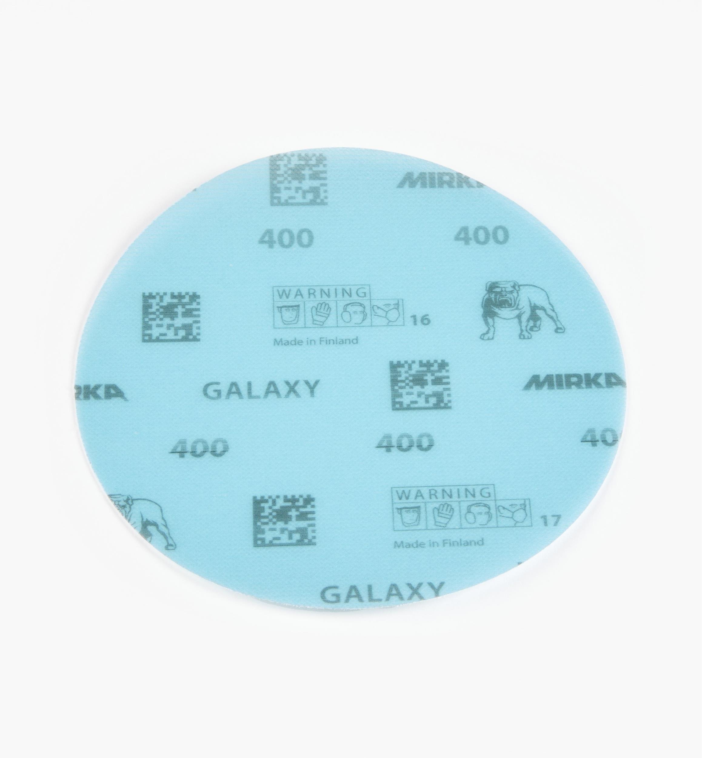 Disques abrasifs fins autoagrippants Mirka Galaxy
