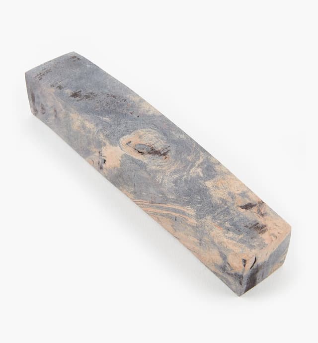 image of Black Dyed Maple Burl Blank