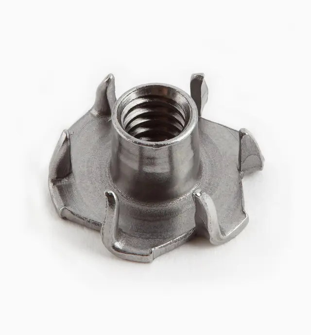 image of Écrous à 6 griffes 1/4-20
