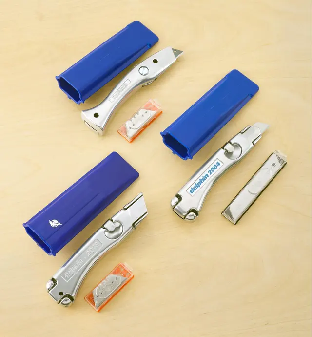 image of Set of 3 Delphin Knives & 30 Blades