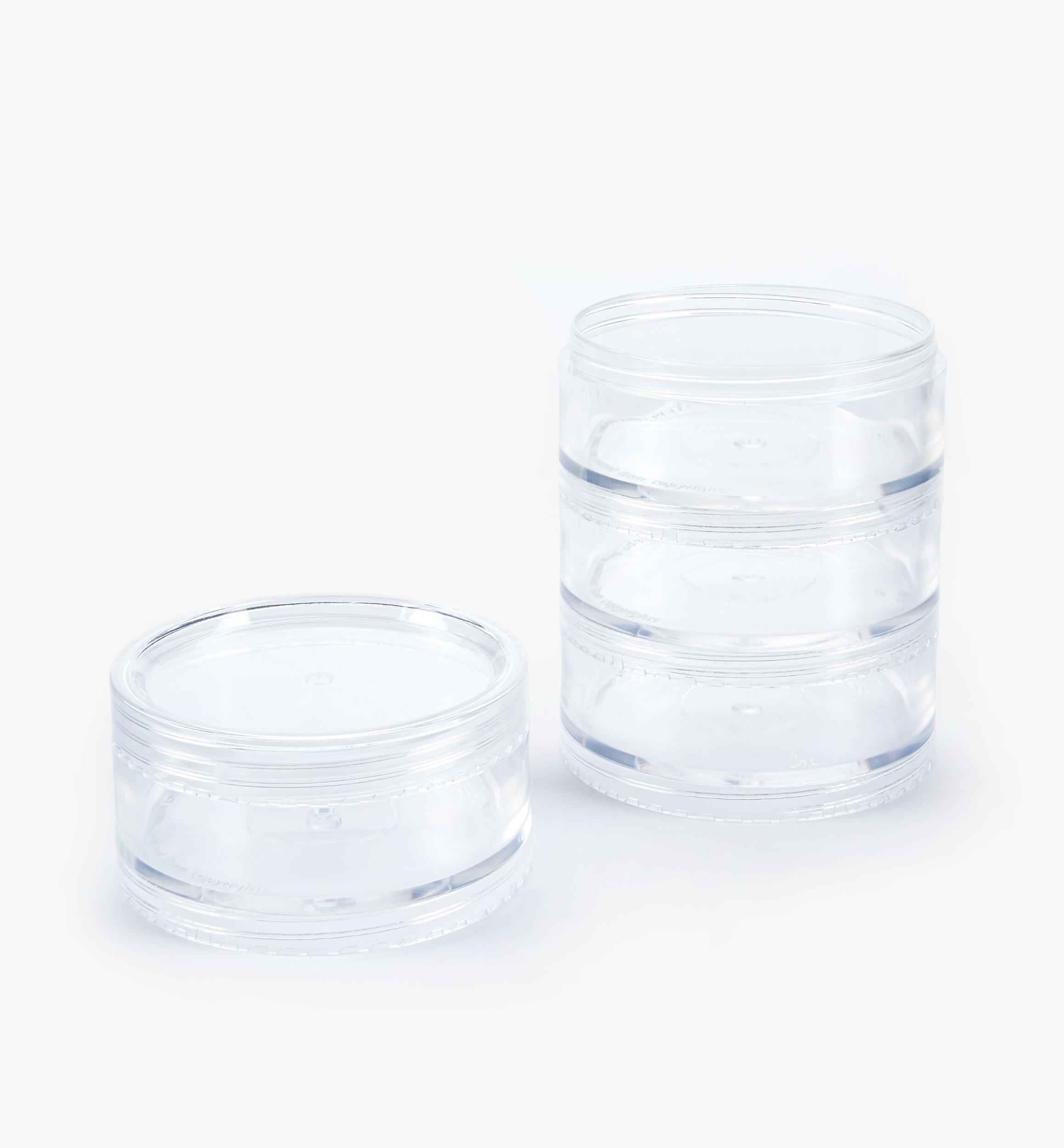 Screw-Together Stacking Jars