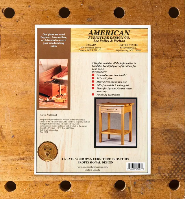 image of Aurora Nightstand Plan
