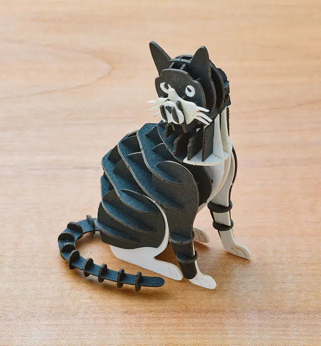 image of Paper Cat Model