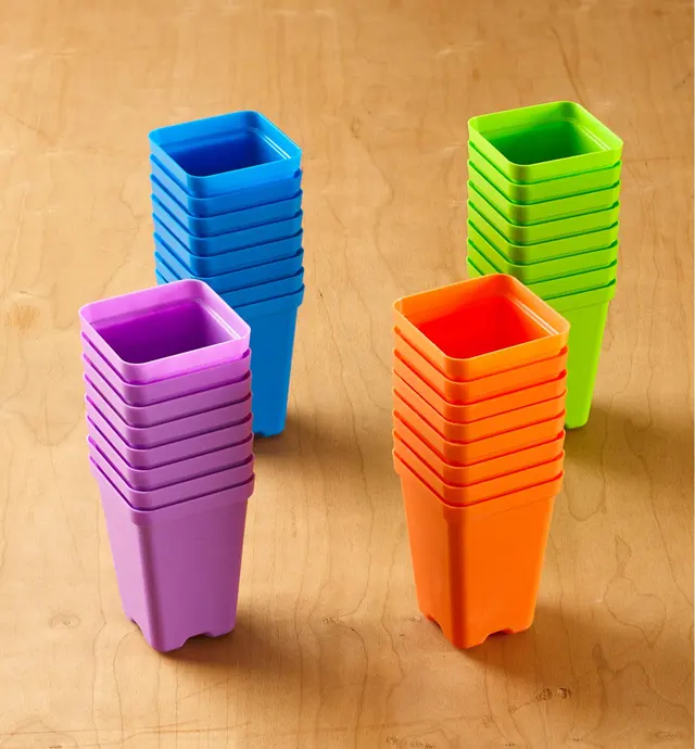 image of 2 1/2" Multicolor Pots
