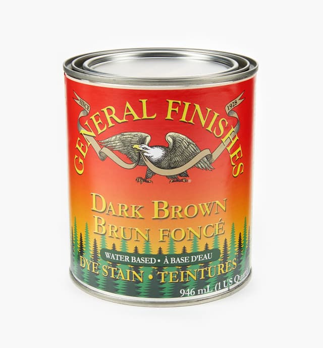 image of Dark Brown General Water-Based Dye Stain
