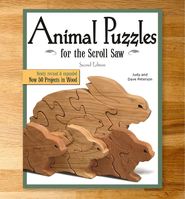 image of Animal Puzzles for the Scroll Saw, 2nd Edition