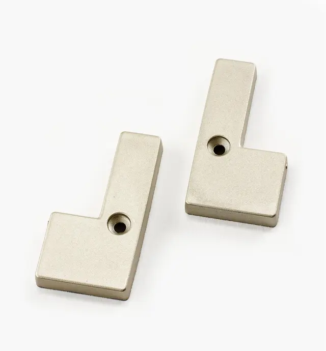 image of Embouts pour système de rangement mural sur rail en aluminium