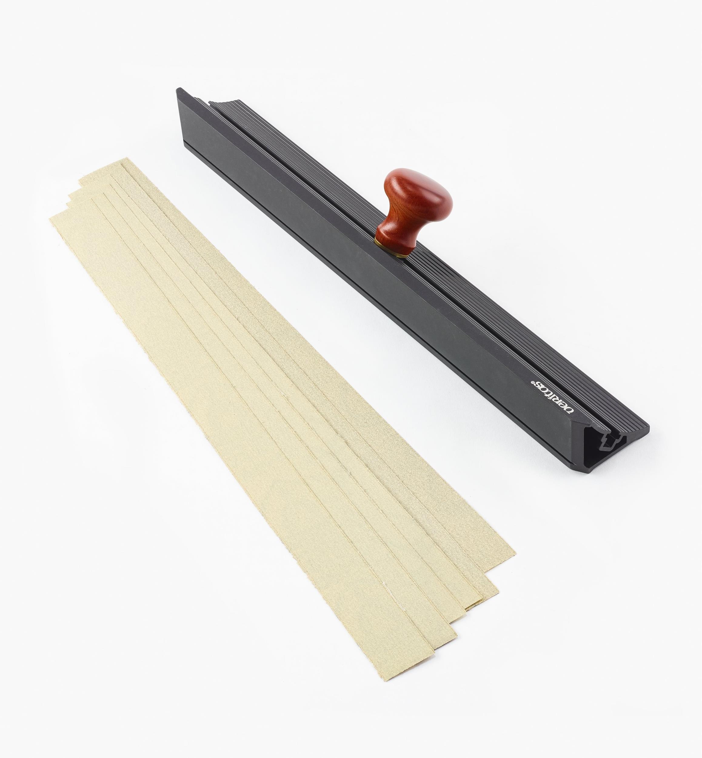 Cales de ponçage pour planche à recaler Veritas