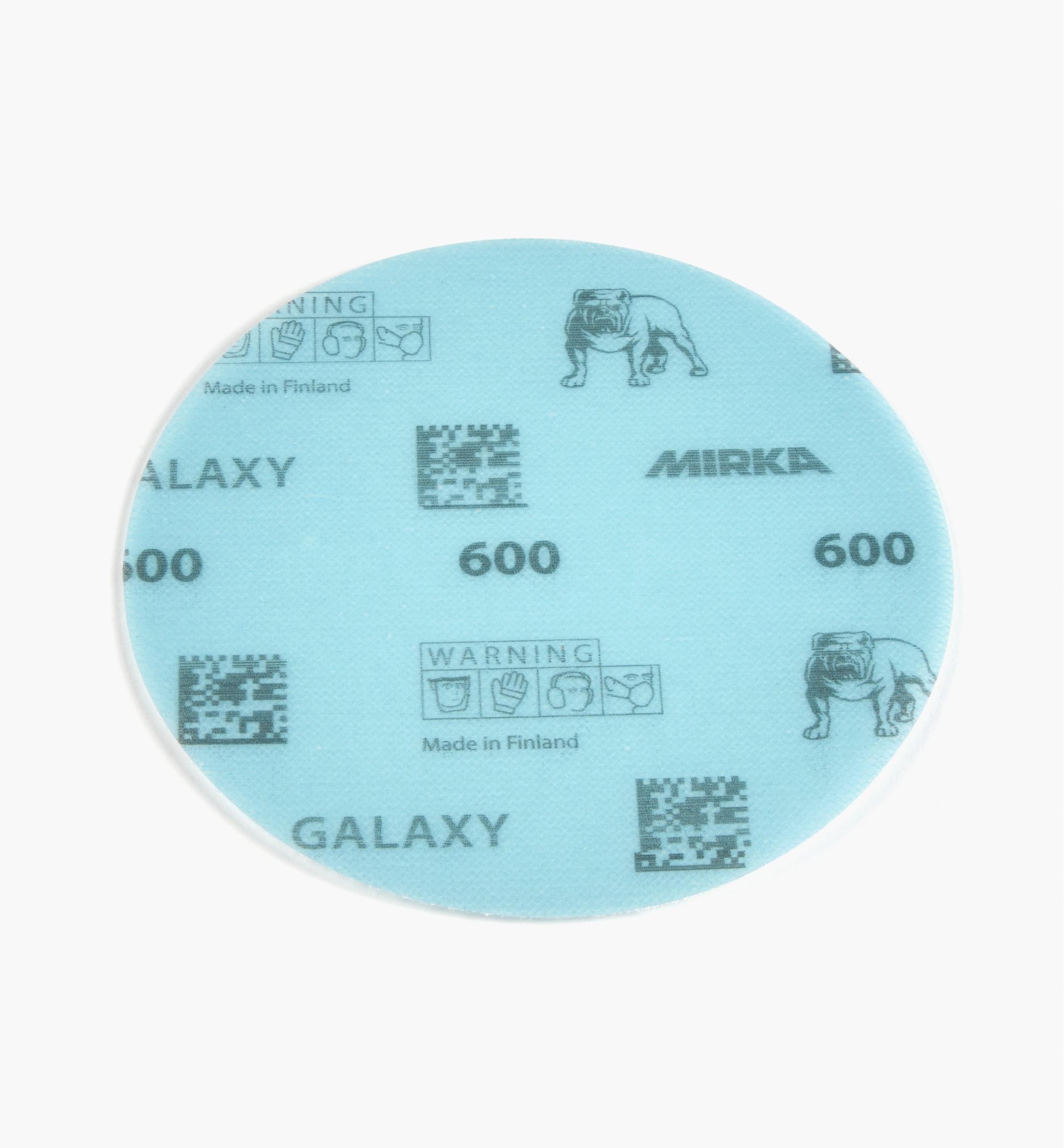 Disques abrasifs fins autoagrippants Mirka Galaxy