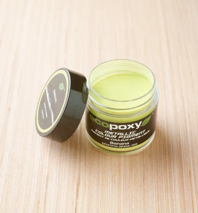 image of EcoPoxy Banana Metallic Pigment