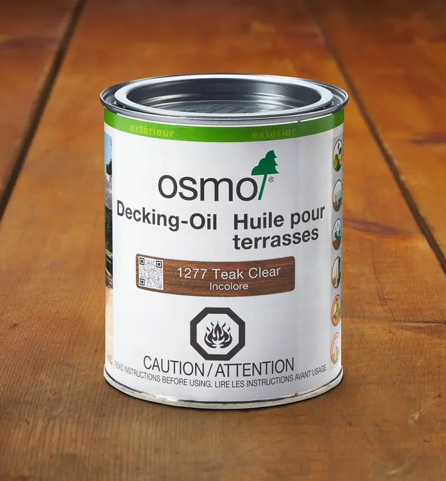 image of Osmo Clear Decking Oil
