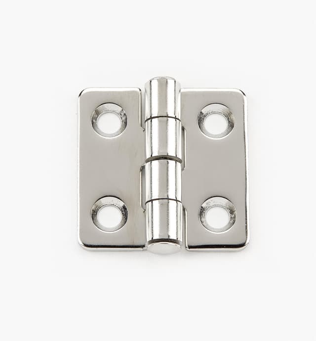 image of Standard Rectangular Stainless-Steel Hinges