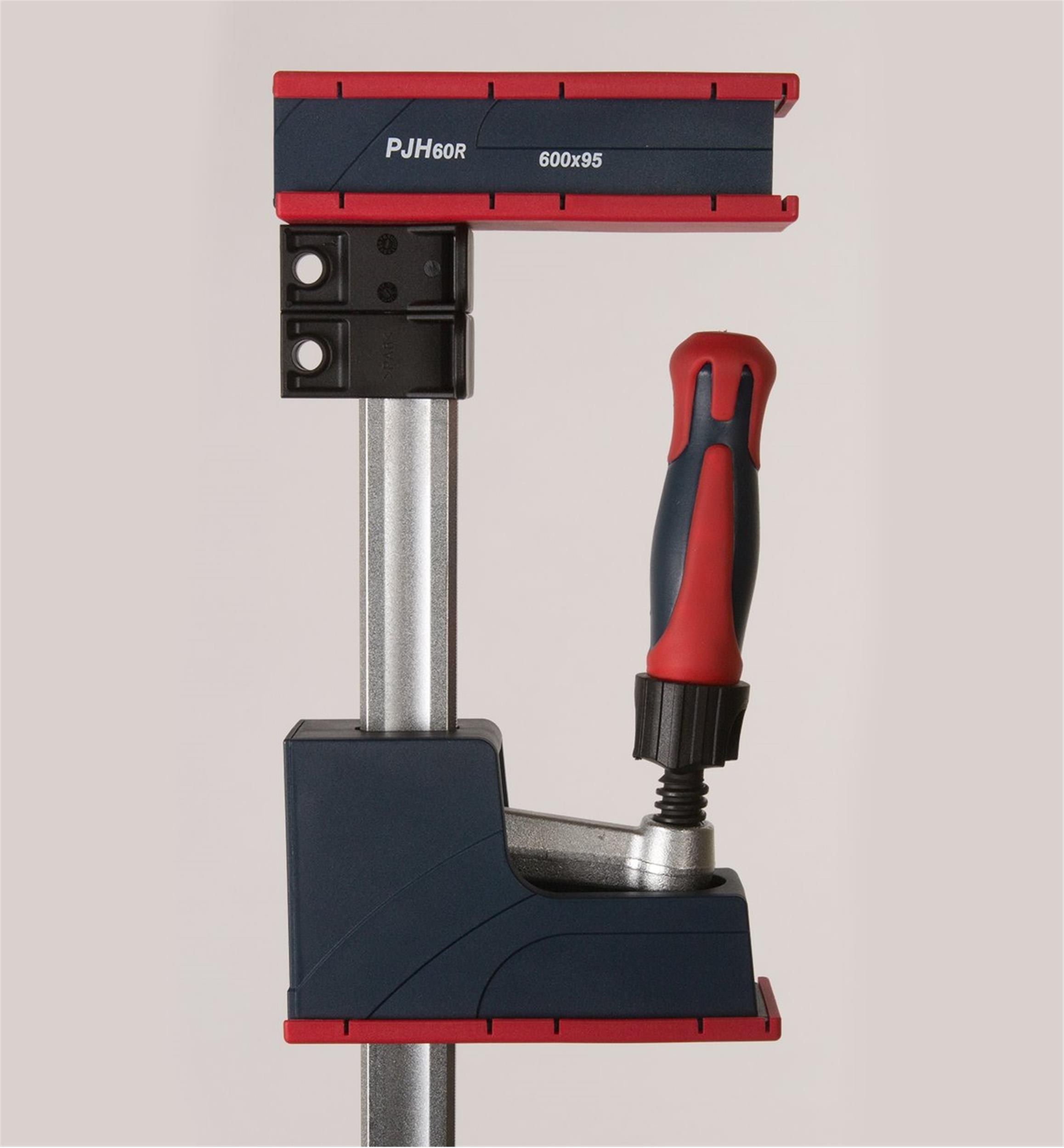 Serre-joints à mâchoire freinée
