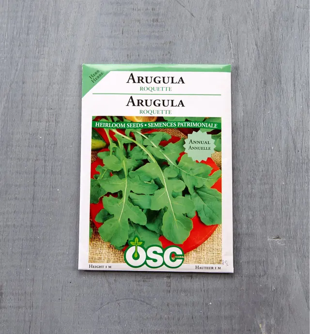 image of OSC Arugula Seed Packet