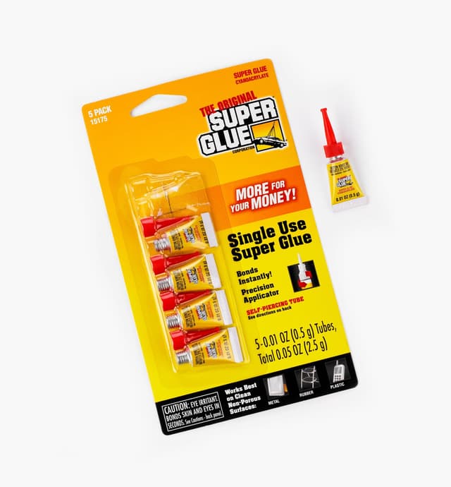 image of Mini Tubes of Super Glue