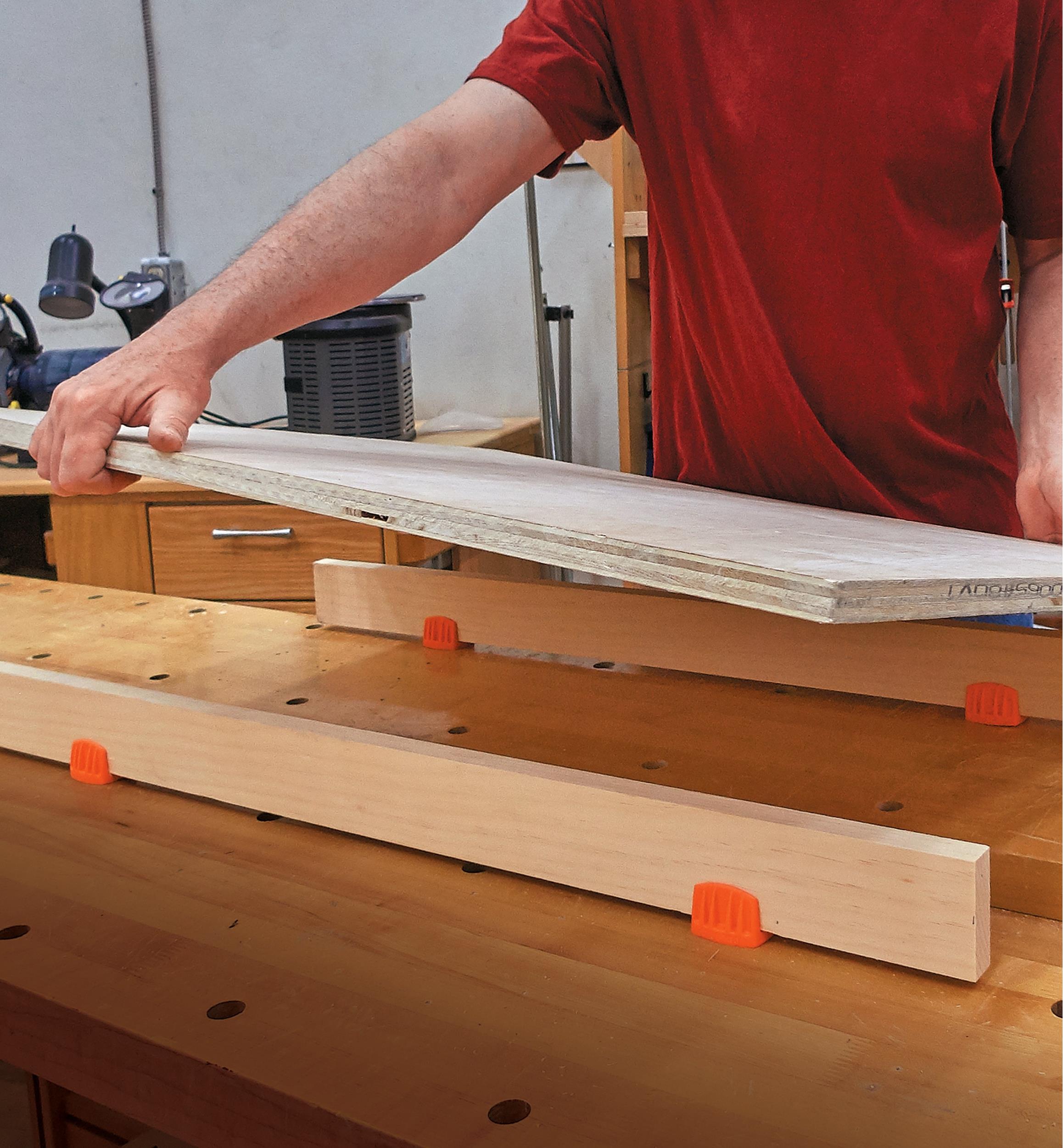 Étriers pour plate-forme Veritas, 1 po × 3 po