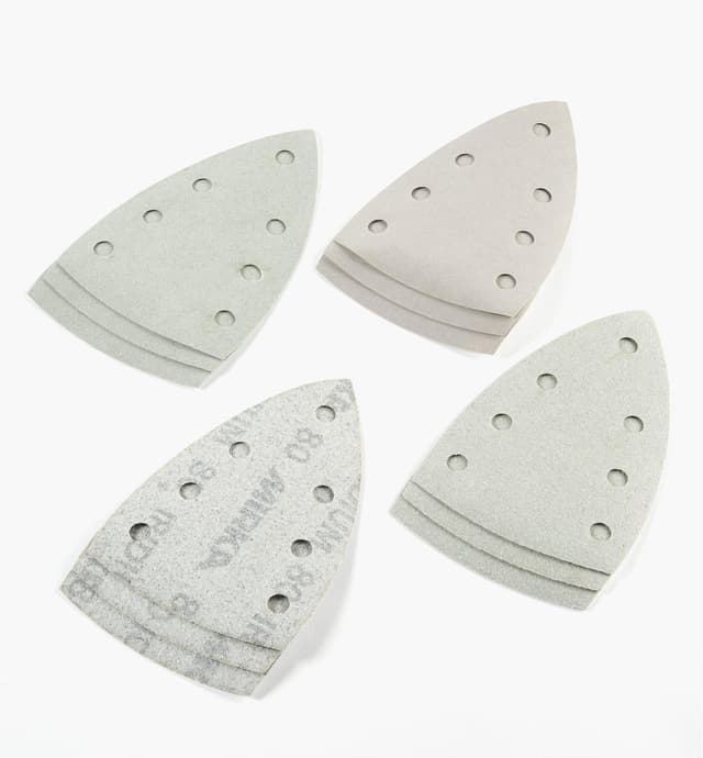 image of 12-Pc. Sample Pack of Mirka Iridium Delta Grip Sheets