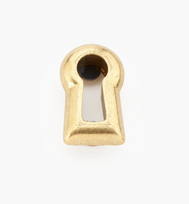 image of Brass Rounded Spline Escutcheon