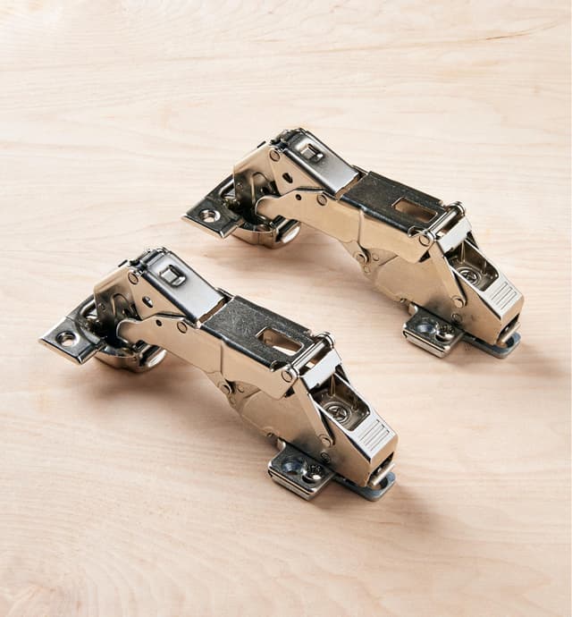image of Blum Standard 155° Soft-Close Clip-Top Half-Overlay Hinges