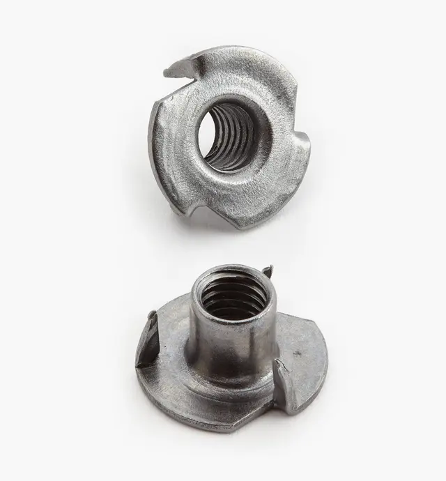 image of Three-Prong T-Nuts (3/8-16 Thread)