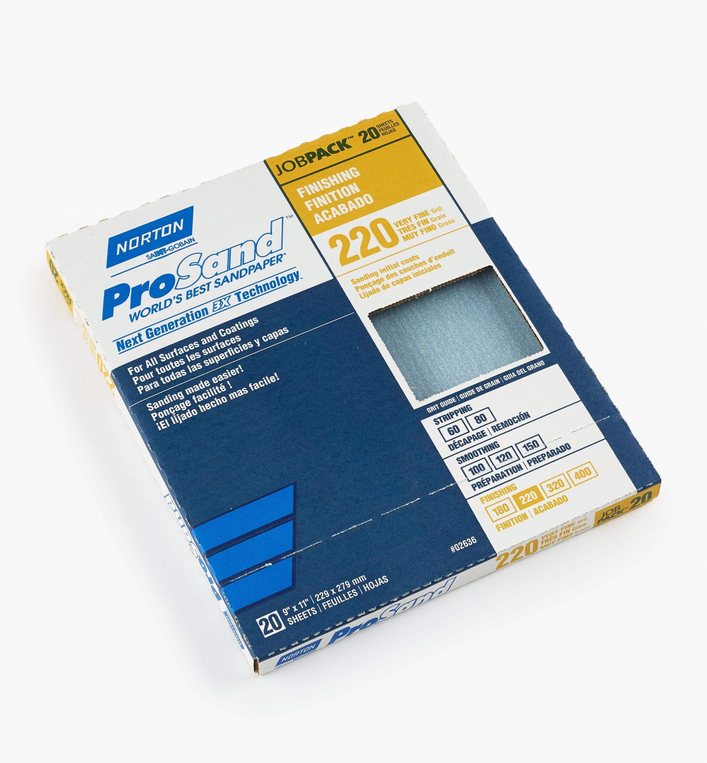 Papier abrasif Norton 3X-ProSand