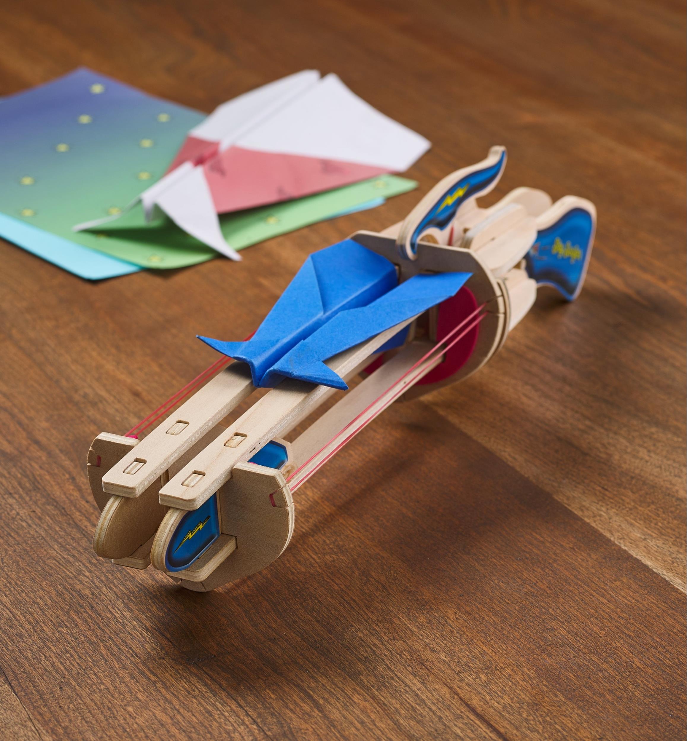 Paper Airplane Launcher Kit Lee Valley Tools