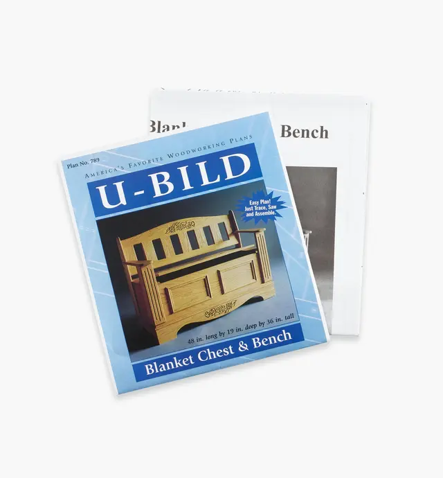 image of Blanket Chest & Bench Plan