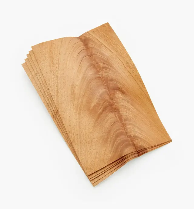 image of African Mahogany Crotch Veneer Package