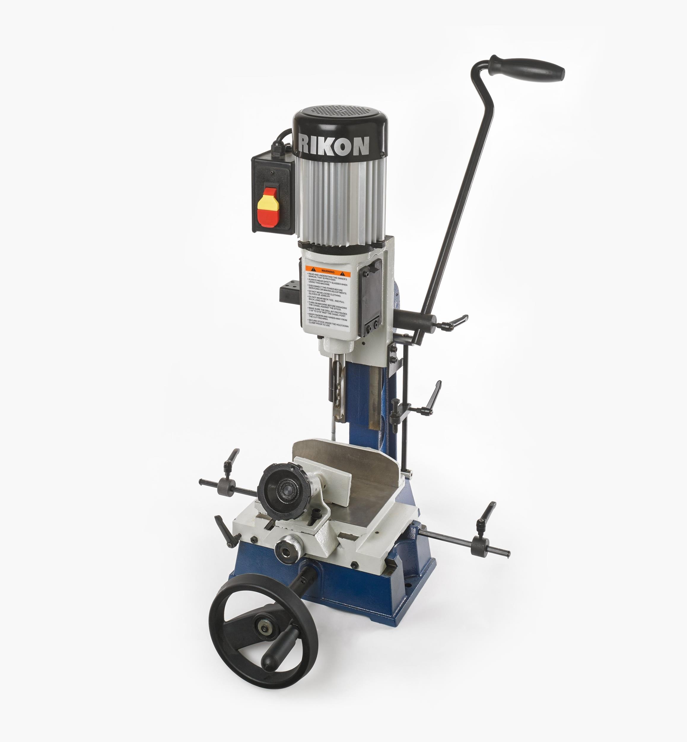 Mortaiseuse d'établi à chariot coulissant Rikon