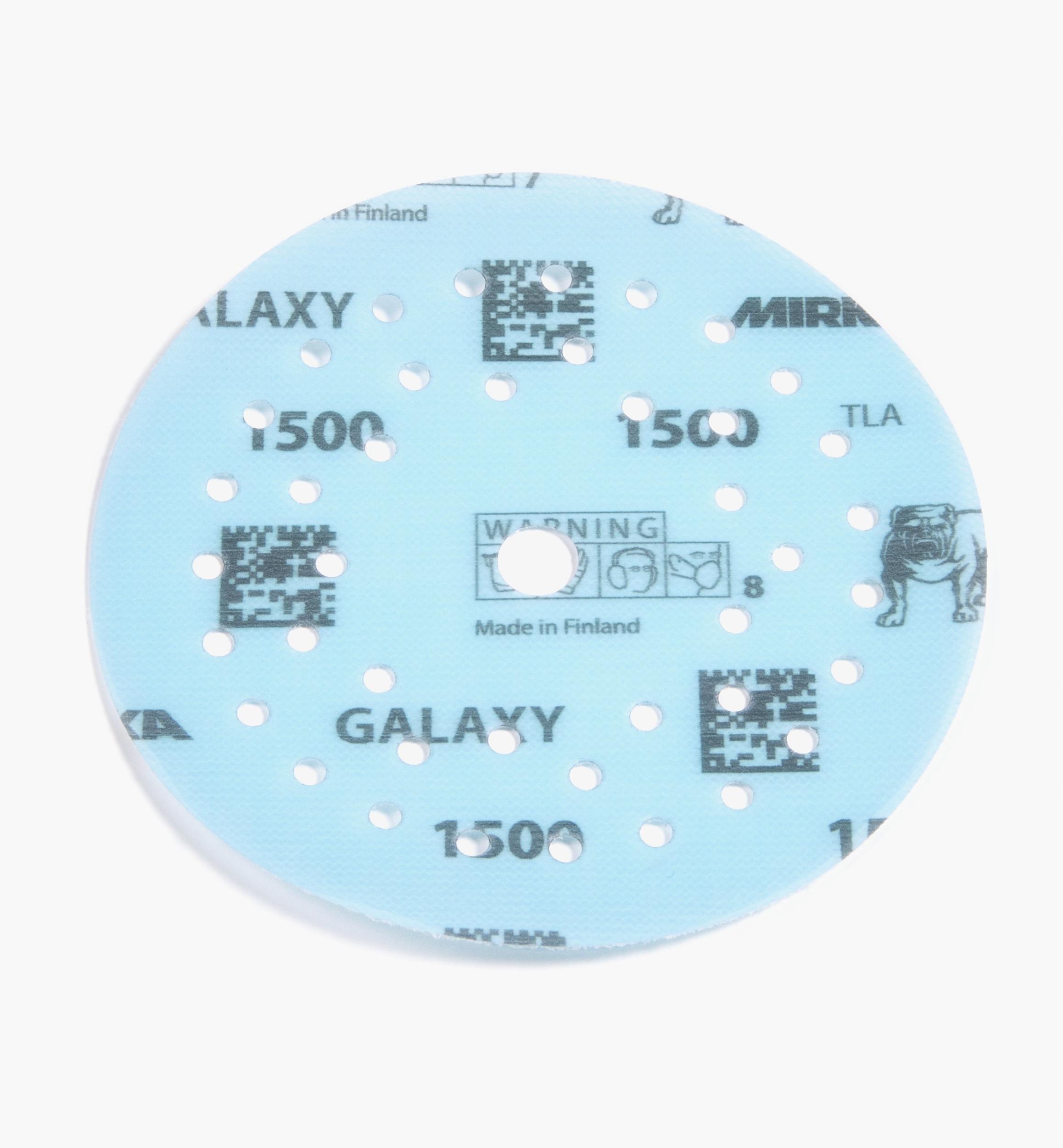 Mirka 5" Fine Galaxy Multifit Grip Discs