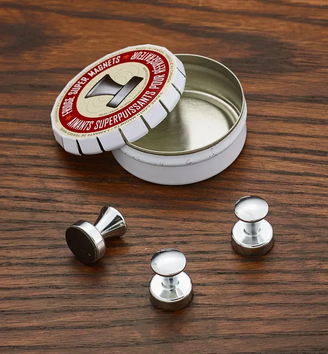 image of Lot de trois aimants superpuissants pour réfrigérateur