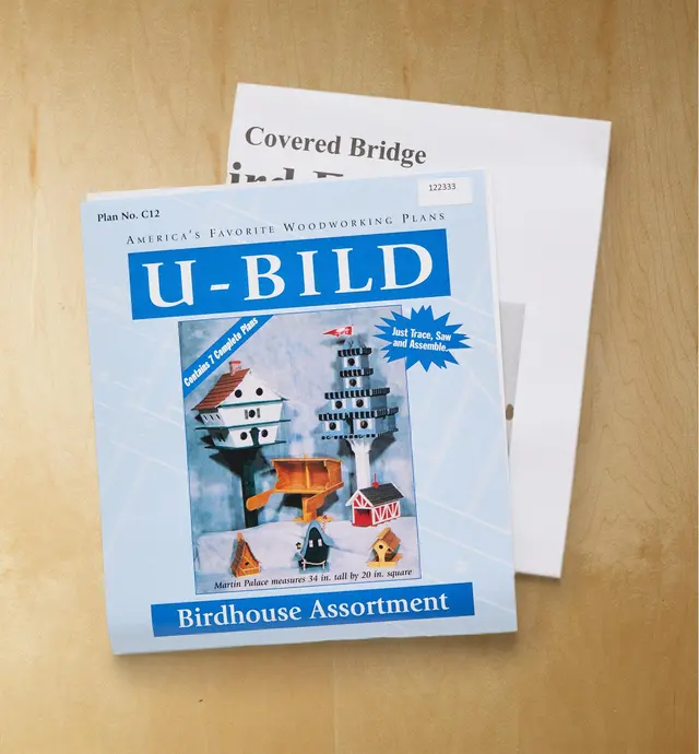 image of Birdhouse Plans Assortment