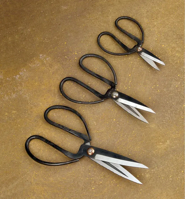 image of Set of 3 Traditional Chinese Scissors