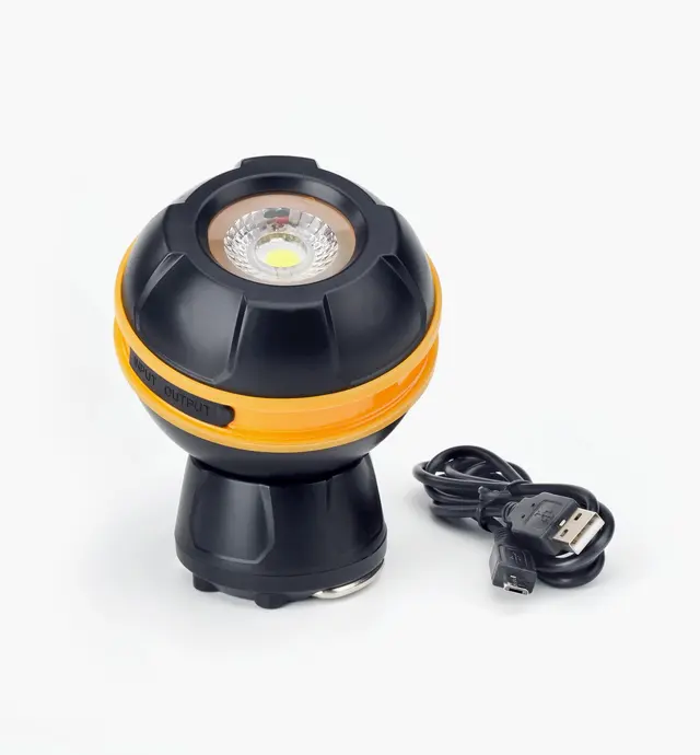 image of Rechargeable Heavy-Duty Magnetic LED Orb Light