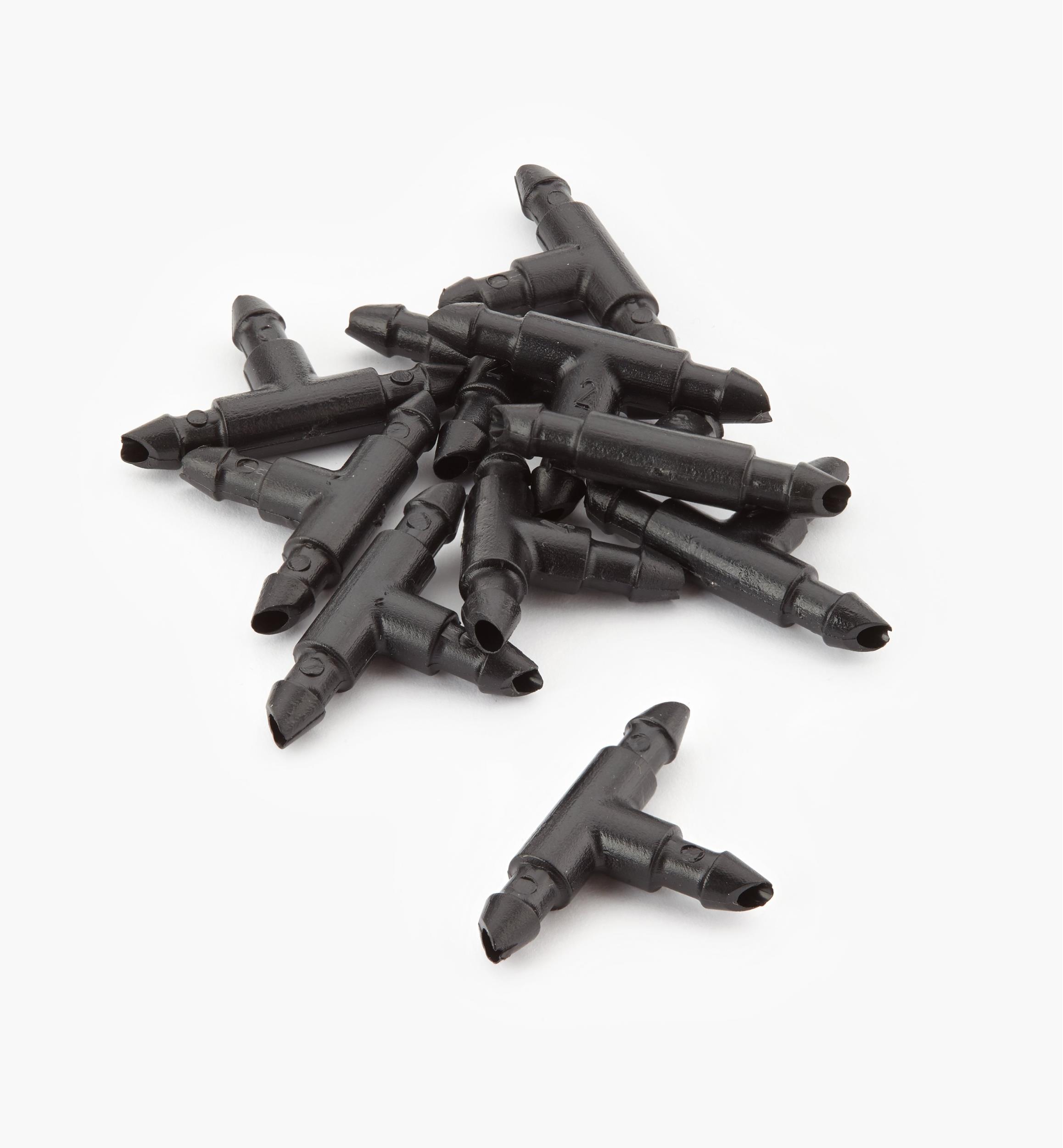Raccords en T de 1/4 po pour système d’irrigation