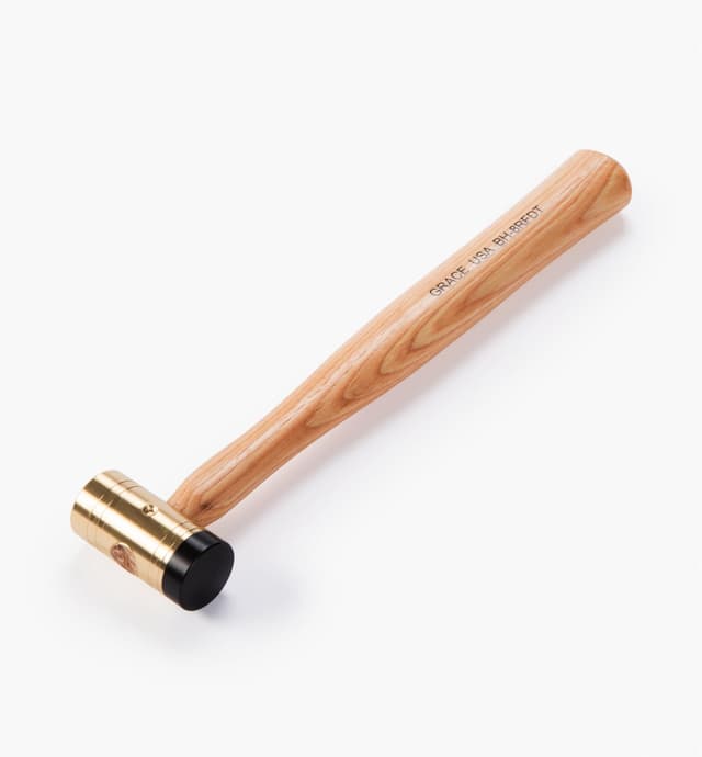 image of 8 oz Delrin-Faced Brass Hammer