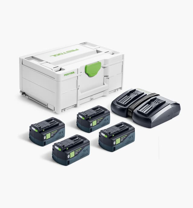 image of Festool SYS 18V 4x5 0TCL6DUO Energy Set
