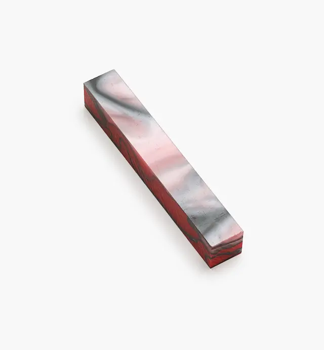 image of Red & Pink Acrylic Acetate Pen Blank