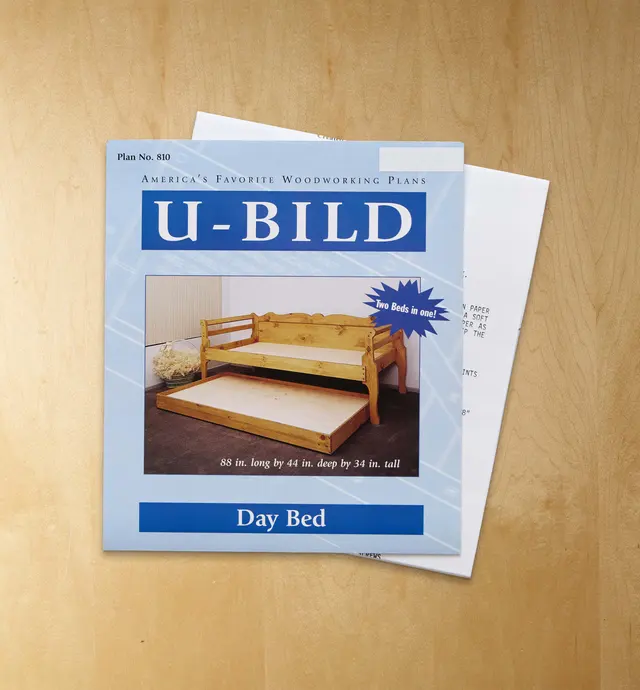 image of Day Bed U-Bild Plan